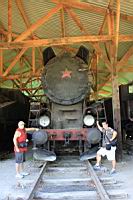 Locomotive 150TY polonaise (au chateau de Saint-Fargeau, Yonne) (5)